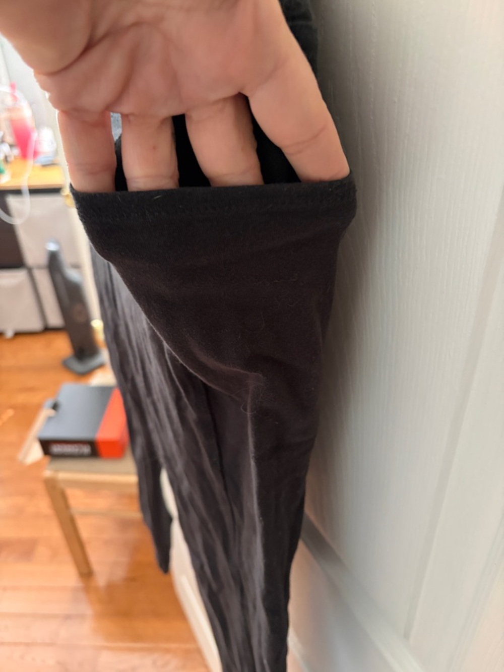 RBX Black High-Waist Active Leggings - Picture 3 of 5